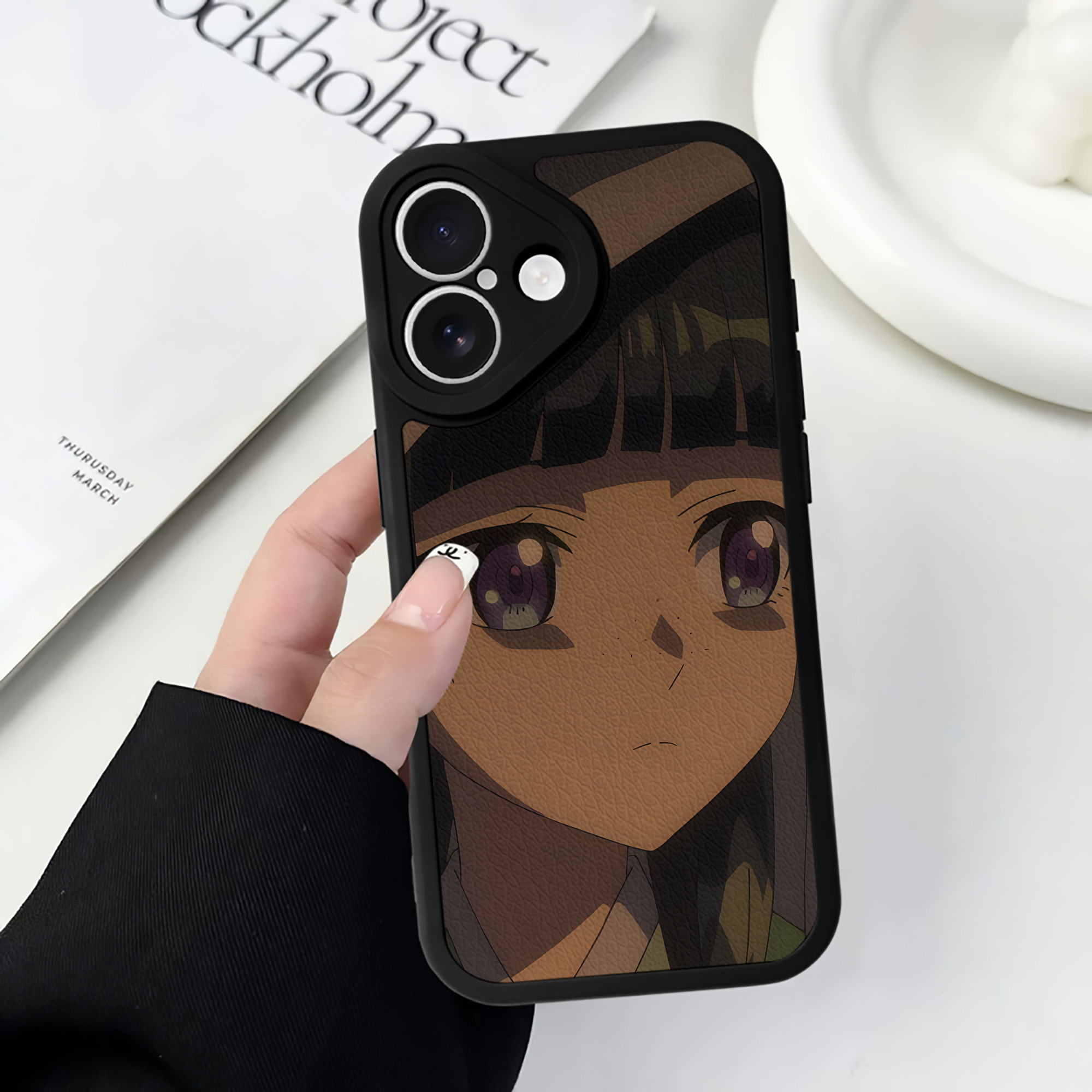薬屋のひとりごと The Apothecary Diaries 【iPhone 16シリーズ対応】シリコンスマホケース（レザー調） 材質：シリコン